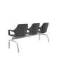 Longarina Vesper 3 Lugares PLAXMETAL