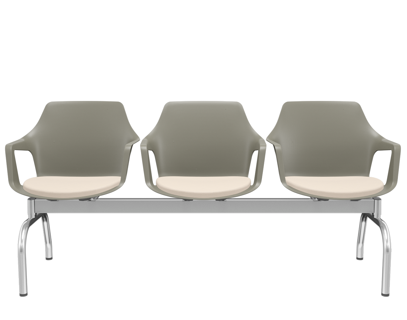Longarina Vesper 3 Lugares PLAXMETAL
