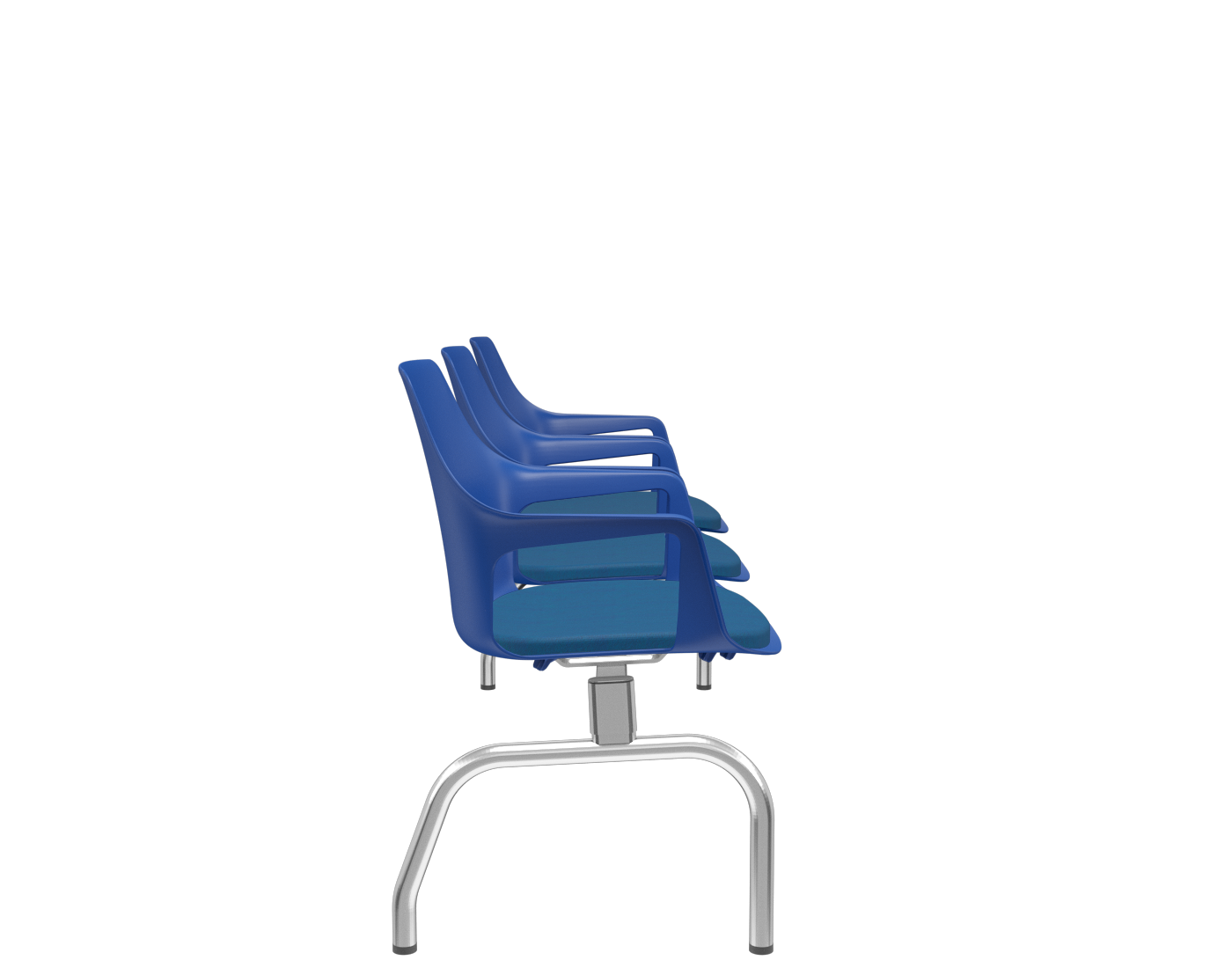 Longarina Vesper 3 Lugares PLAXMETAL