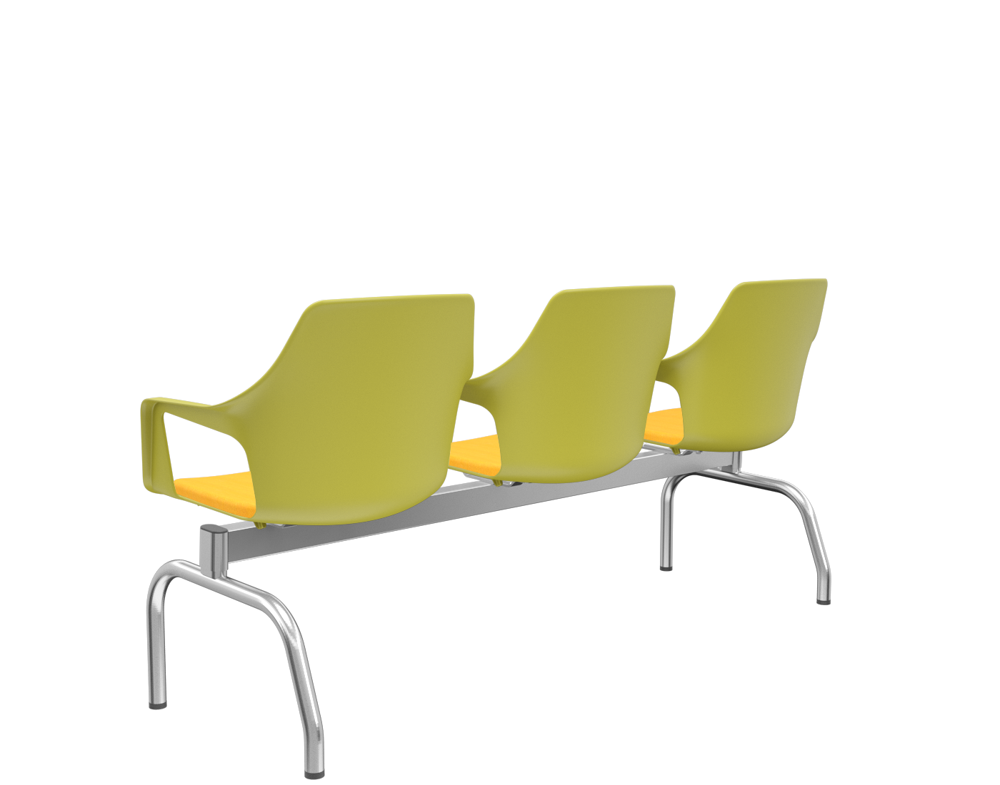 Longarina Vesper 3 Lugares PLAXMETAL