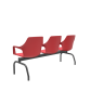Longarina Vesper 3 Lugares PLAXMETAL