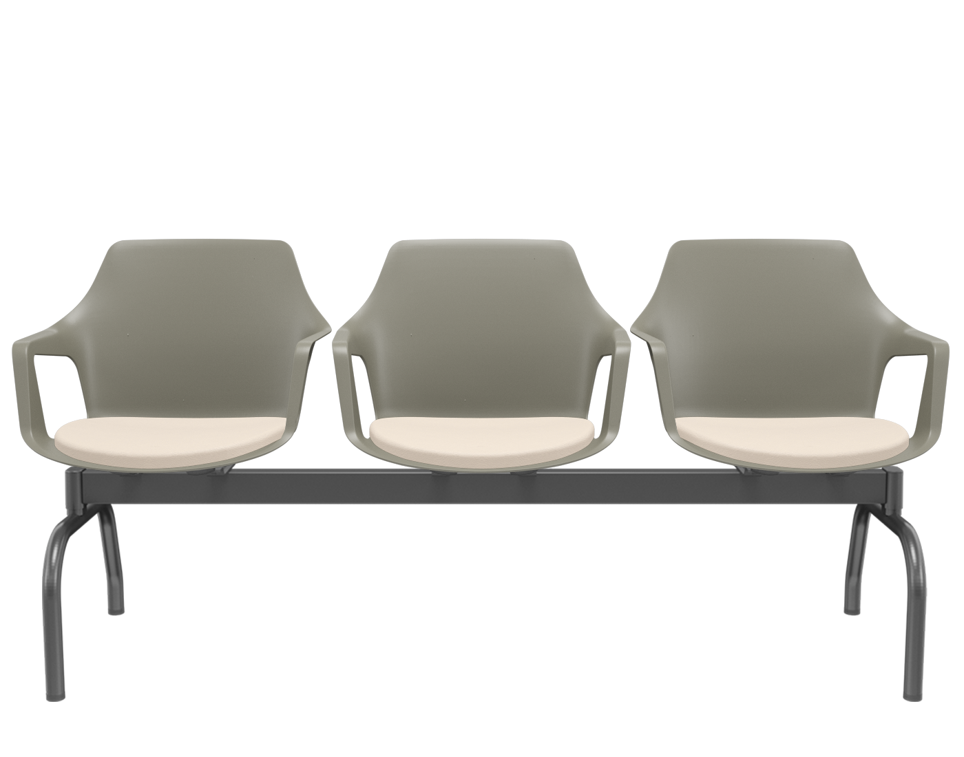 Longarina Vesper 3 Lugares PLAXMETAL