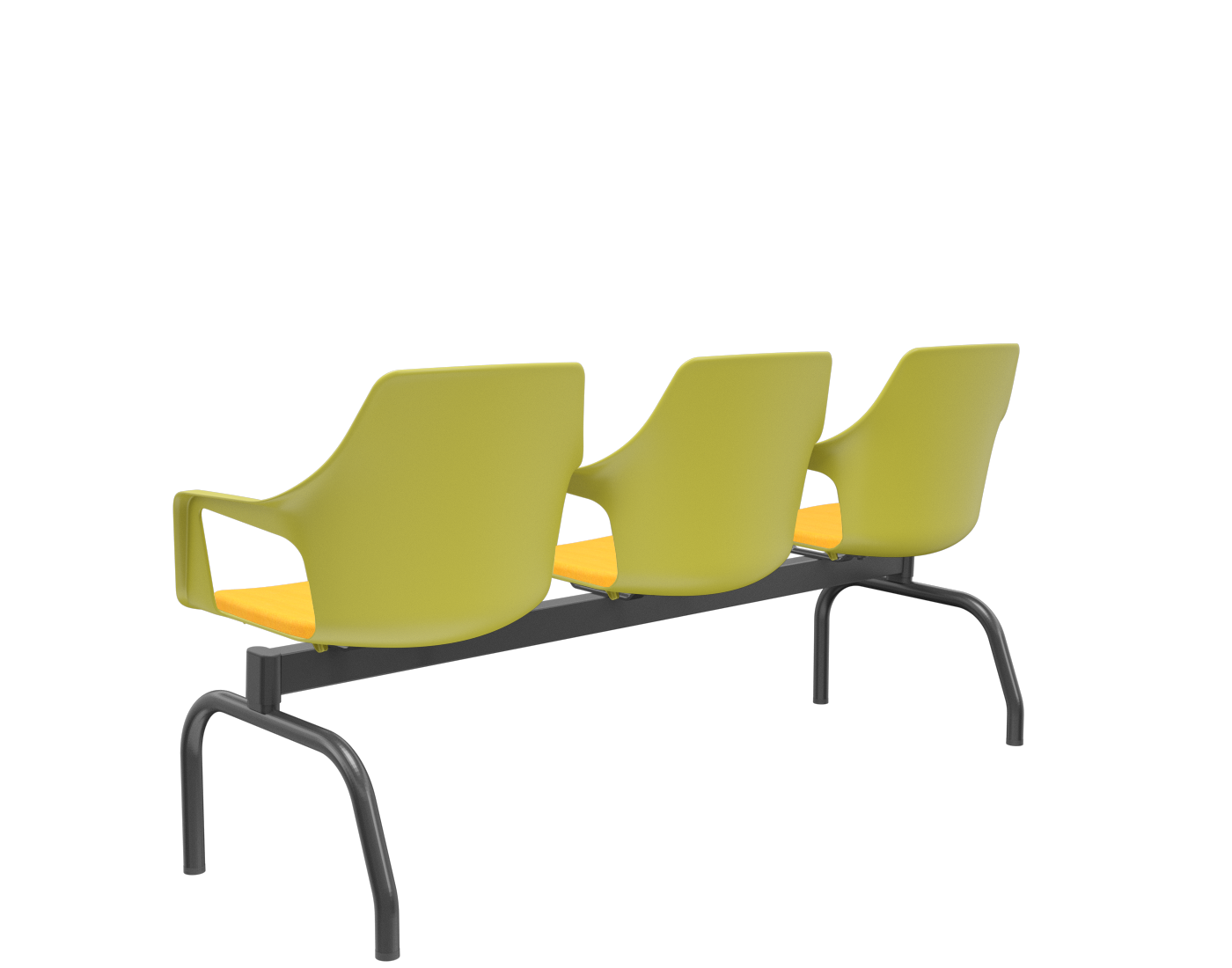 Longarina Vesper 3 Lugares PLAXMETAL