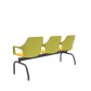 Longarina Vesper 3 Lugares PLAXMETAL