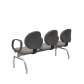 Cadeira Operativa Longarina Executiva 3 lugares PLAXMETAL