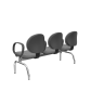 Cadeira Operativa Longarina Executiva 3 lugares PLAXMETAL