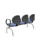 Cadeira Operativa Longarina Executiva 3 lugares PLAXMETAL