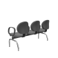 Cadeira Operativa Longarina Executiva 3 lugares PLAXMETAL