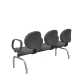 Cadeira Operativa Longarina Executiva 3 lugares PLAXMETAL