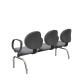 Cadeira Operativa Longarina Executiva 3 lugares PLAXMETAL