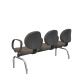 Cadeira Operativa Longarina Executiva 3 lugares PLAXMETAL