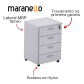 Gaveteiro Móvel 4 Gavetas MARANELLO M15