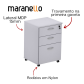 Gaveteiro Móvel 3 Gavetas MARANELLO M15