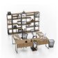 ESTANTE MODULAR 800 X 300 X 1850mm