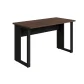 MESA RETANGULAR PÉ QUADRO 1500 X 600 MLG PRETO