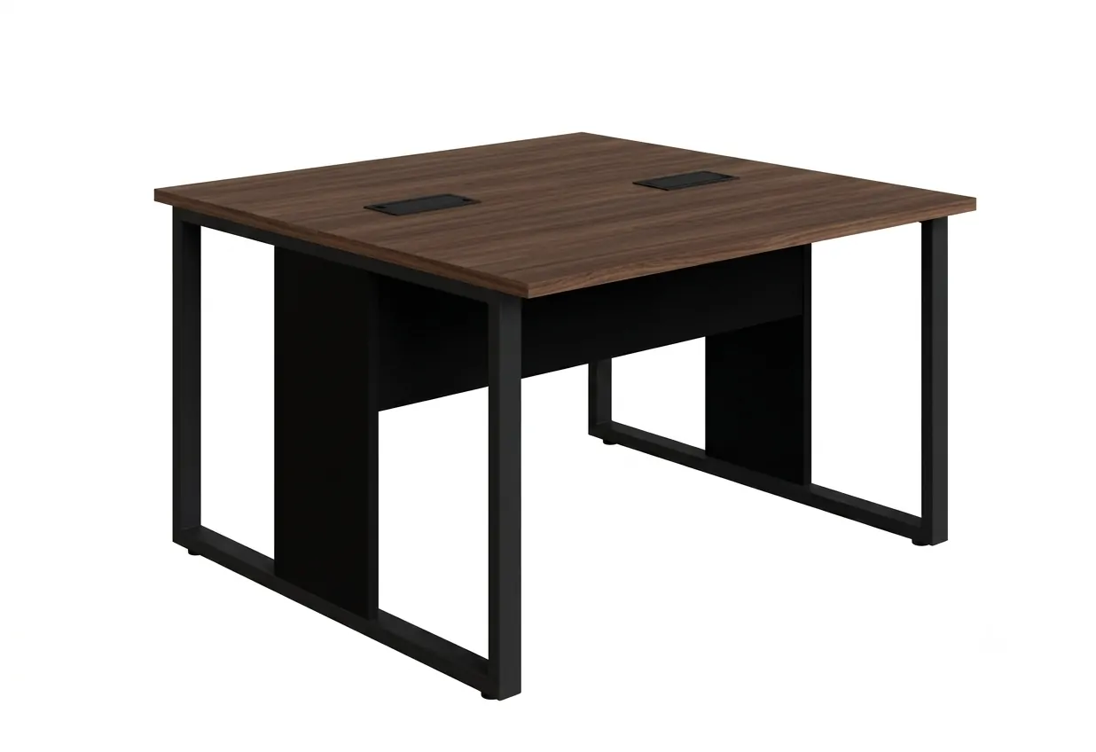 PLATAFORMA DUPLA PÉ QUADRO 1200 X 1200 MLG PRETO PRE