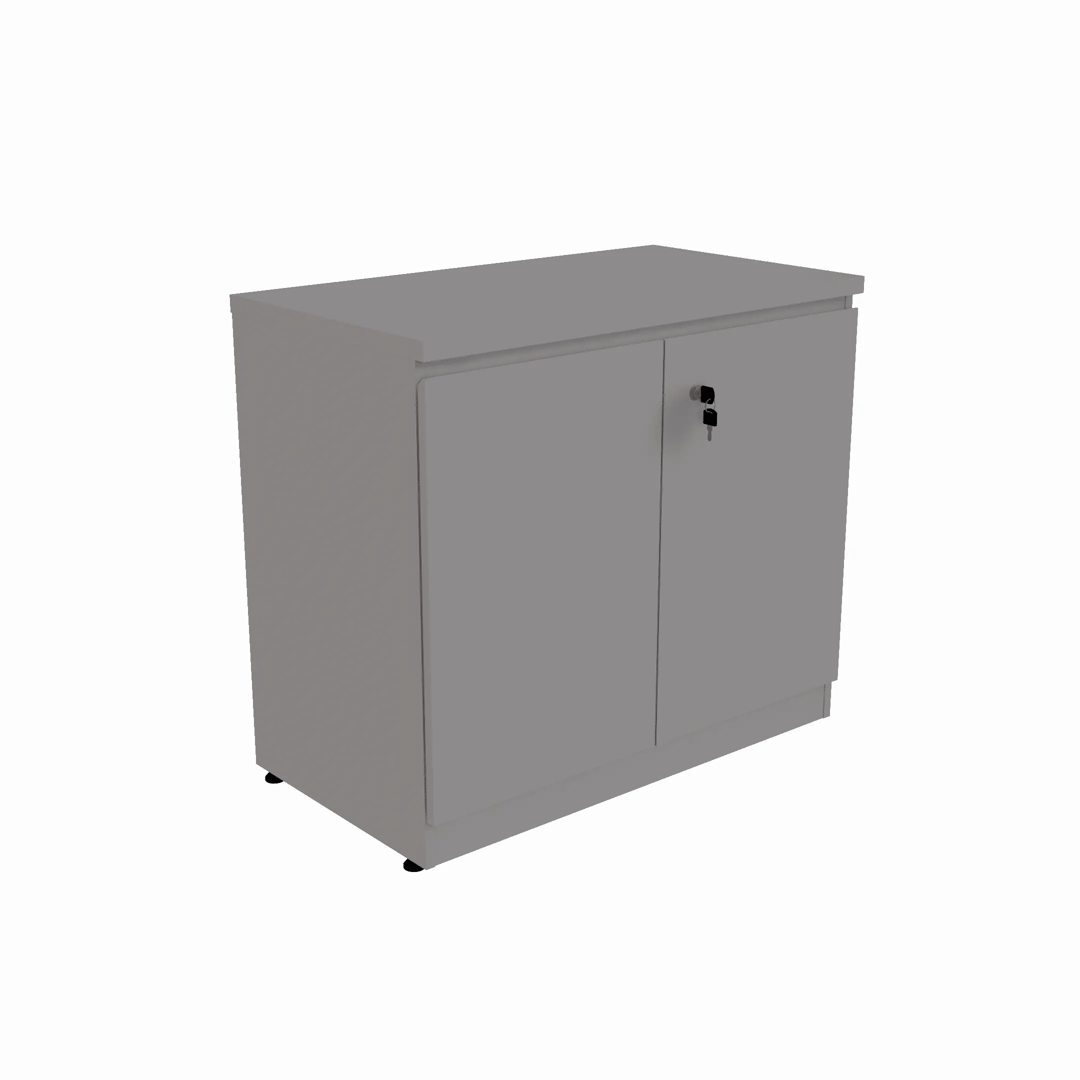 ARMÁRIO BAIXO 800 X 450 CINZA