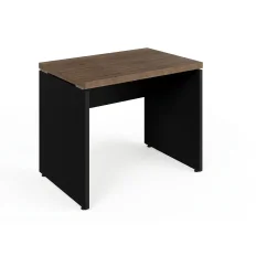 MESA RETANGULAR PÉ PAINEL 1200 X 600 MLG PRETO