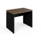 MESA RETANGULAR PÉ PAINEL 1500 X 600 MLG PRETO