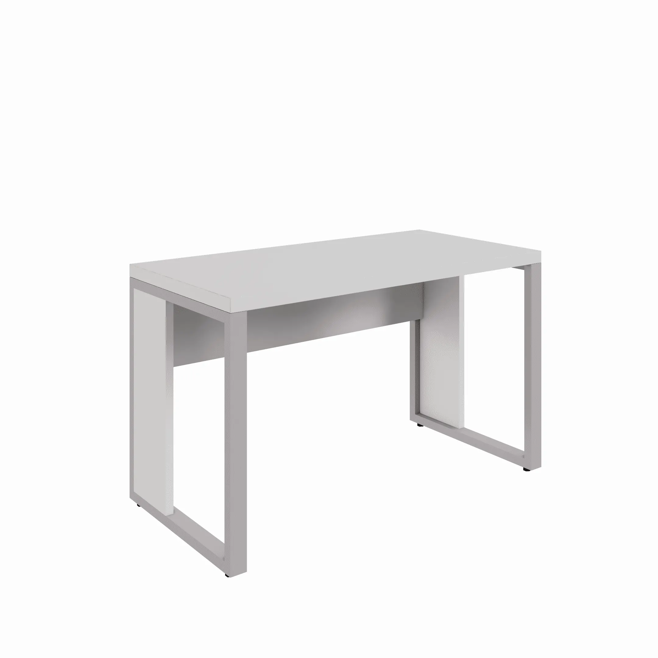 MESA RETANGULAR PÉ QUADRO 1700 X 700 CINZA