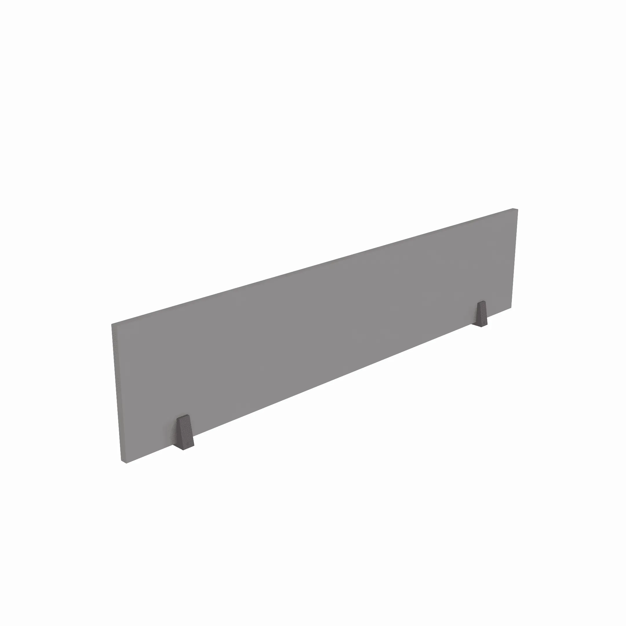 PAINEL DIVISOR EM MDP 1100 X 250 CINZA