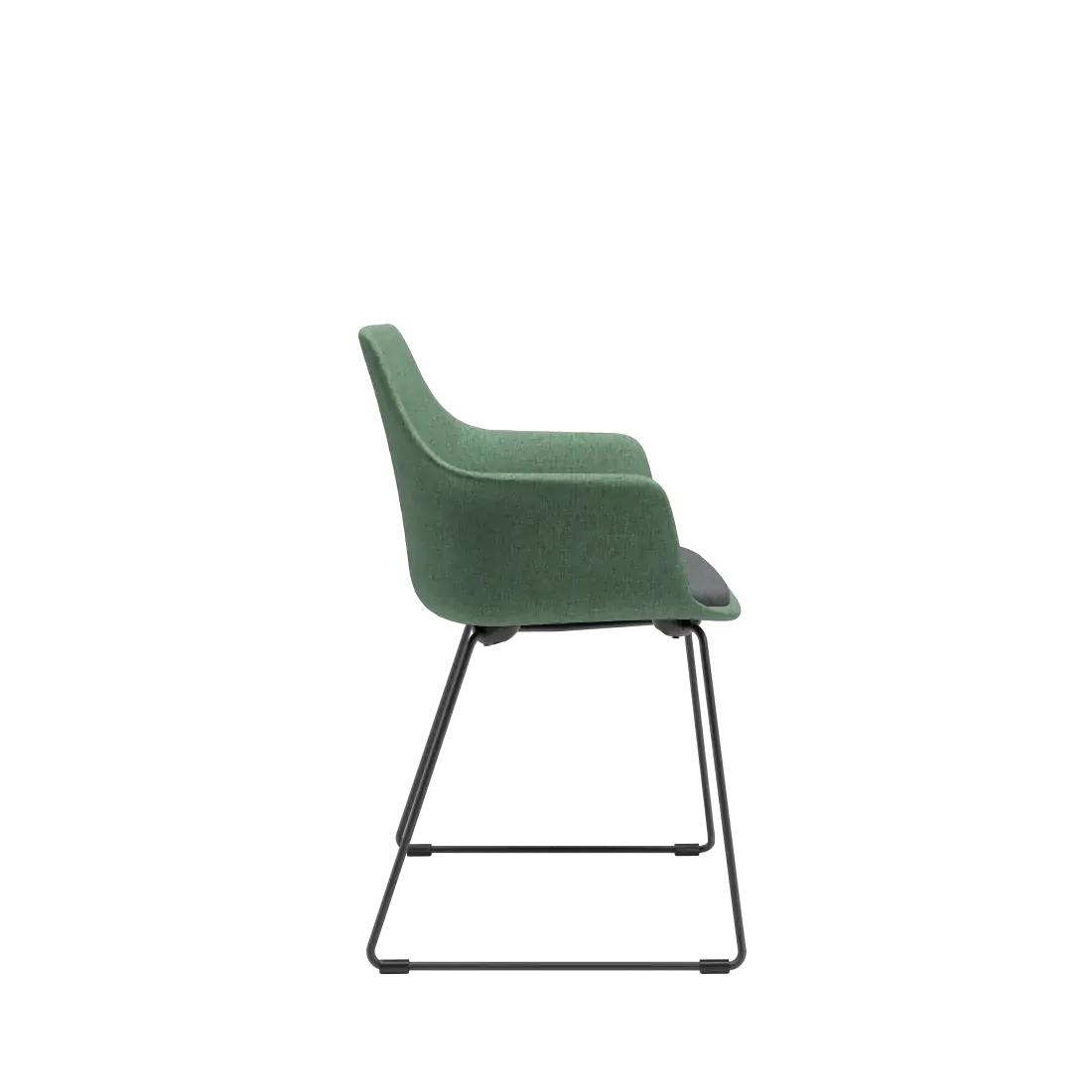 Cadeira Elyze Fixa Trapezoidal
