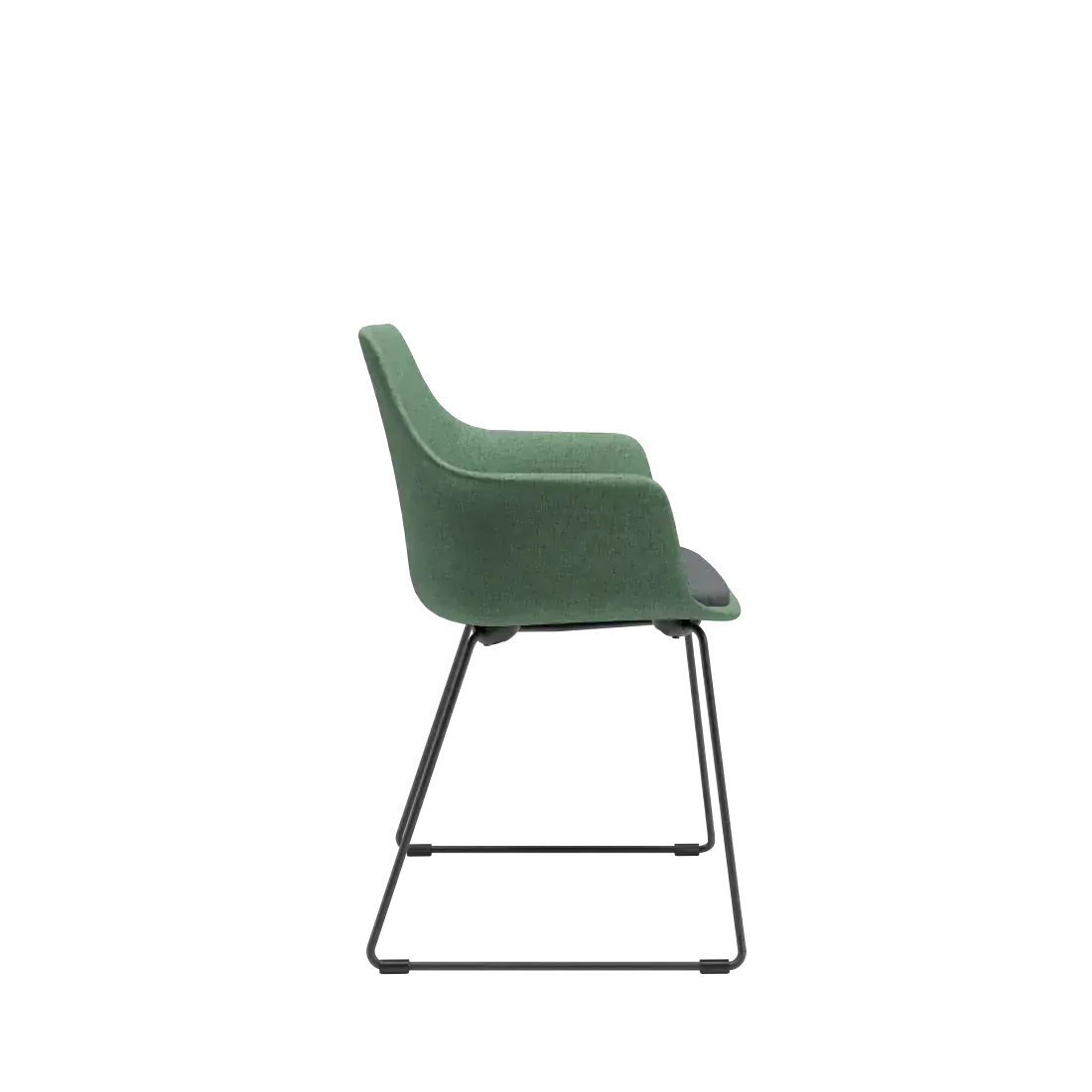 Cadeira Elyze Fixa Trapezoidal