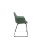 Cadeira Elyze Fixa Trapezoidal