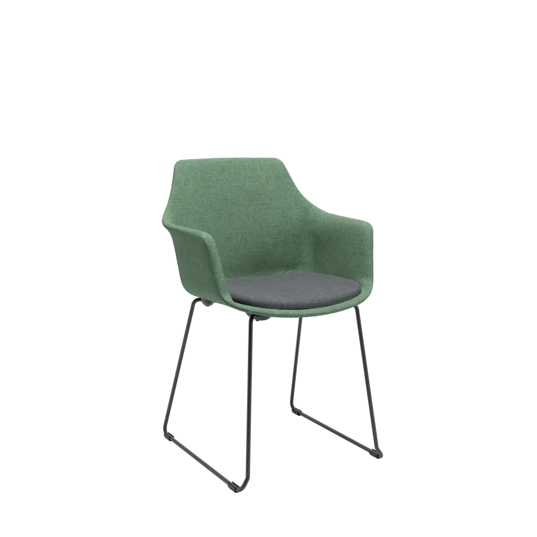 Cadeira Elyze Fixa Trapezoidal