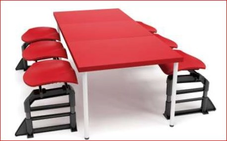 Mesa Refeitório Elo Infantil 8L