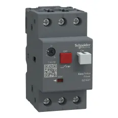 Disjuntor Motor Tripolar 1,6-2,5A GZ1E07 Schneider Eletric