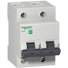 Disjuntor Bifásico 40A Curva C 4,5kA EASY9 EZ9F33240