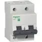 Disjuntor Bifásico 50A Curva C 4,5kA EASY9 EZ9F33250 Schneider