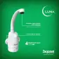 Torneira Elétrica Luna 4 temperaturas 5500W 127V Branca Zagonel