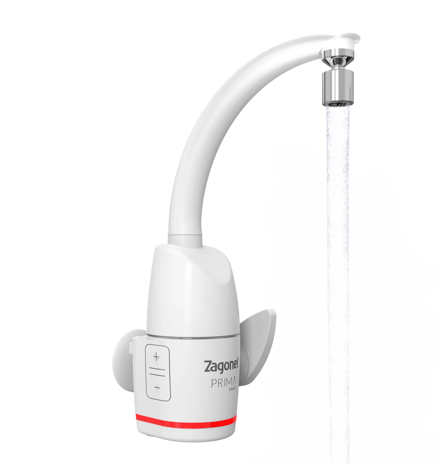 Torneira Elétrica Prima Touch 5500W 220V Branca Zagonel