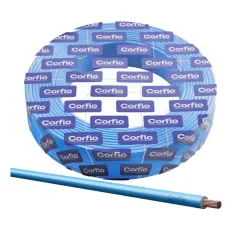 Cabo Flexível de Cobre 4.00MM Azul 750V - 100MT