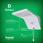 Ducha Eletrônica Ducali 7500W 220V Branco Zagonel 