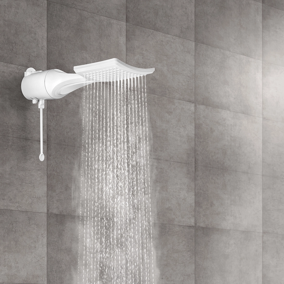 Chuveiro Eletrônico Loren Shower Branco 7500W 220V Lorenzetti 