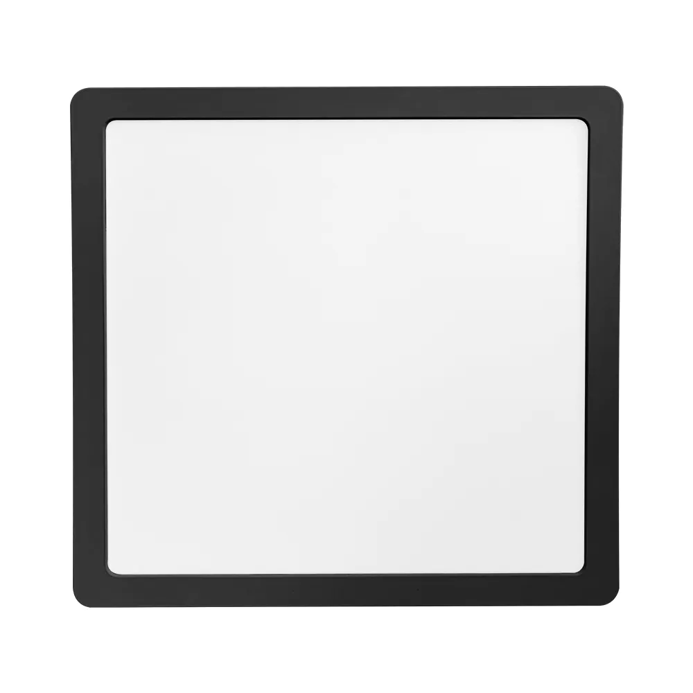 Painel de Led Sobrepor Quadrado 24W Preto 4100K Blumenau 