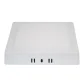 Painel de Led Sobrepor Quadrado 12W 3000K Blumenau