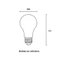  Lâmpada Led Bulbo 9W 4000K Blumenau 