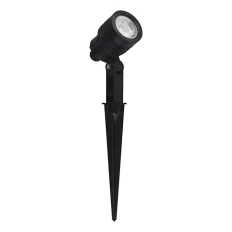 Espeto de Jardim Clear Led 6W Preto 3000K Blumenau