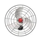 Ventilador de Parede Power 70CM Cinza Ventisol 