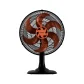 Ventilador de Mesa Turbo 6 Pás 40CM Bronze 127V Ventisol
