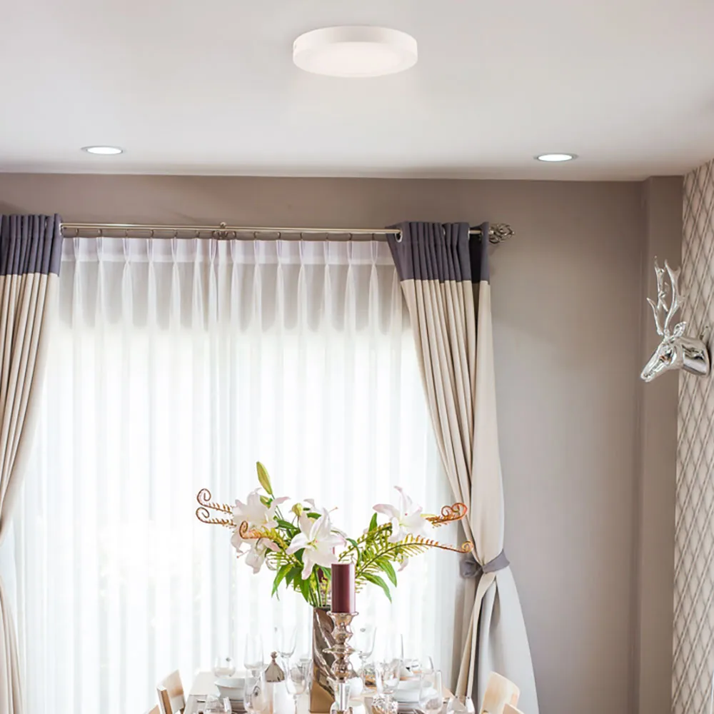 Painel de Led Sobrepor Redondo 24W 6500K Kian 