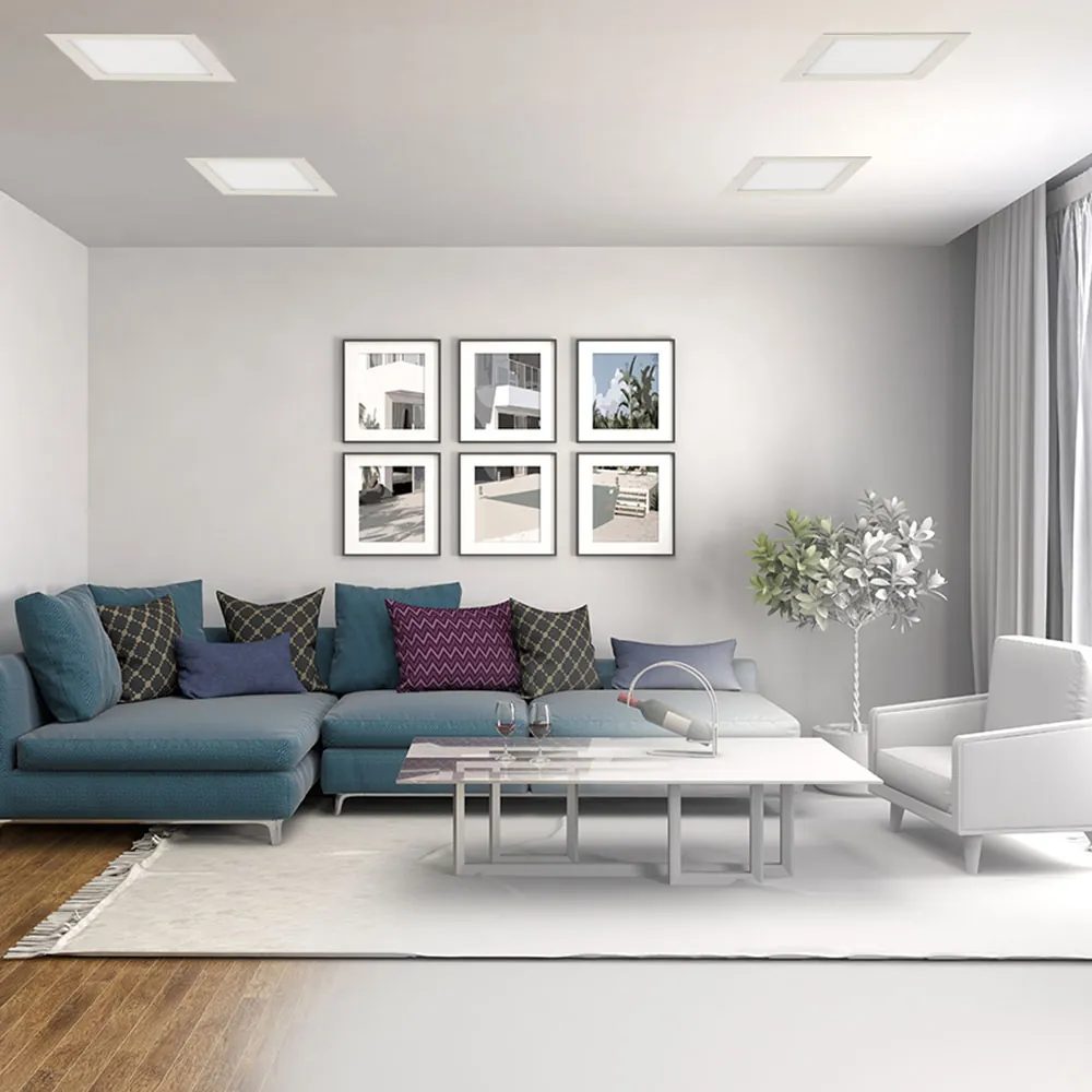 Painel de Led Embutir Quadrado 18W 4000K Kian 