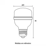 Lâmpada de Led Alta Potência 20W 6500K Kian
