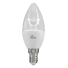 Lâmpada LED Vela 4W 6000K E14 Kian