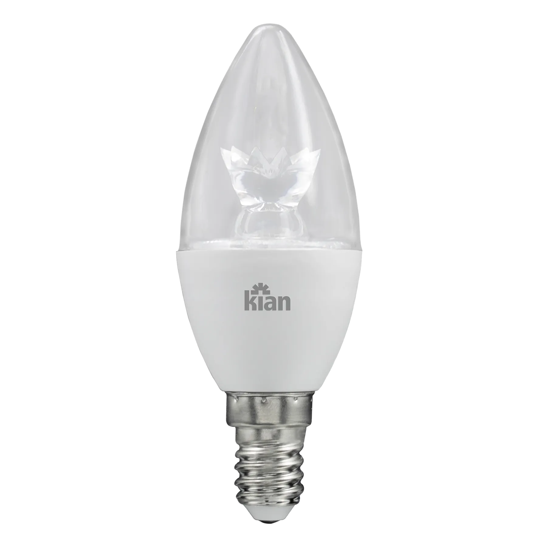 Lâmpada LED Vela Clara 4W 6500K E-14 Kian