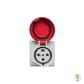 Tomada Embutir 3P+T 63A 380V S4546 IP67 Steck 